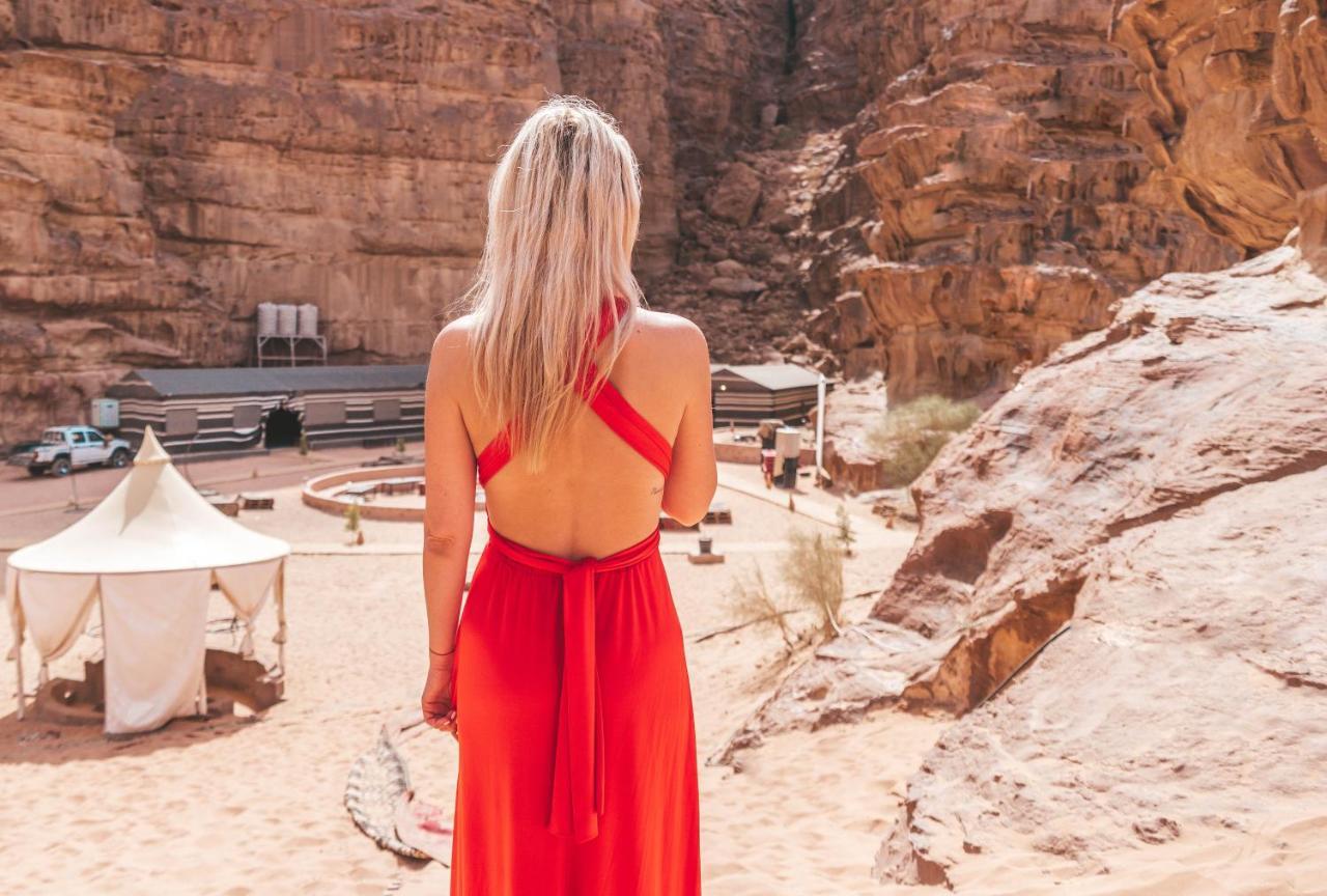 Hotel Aladdin Camp Wadi Rum Exterior foto